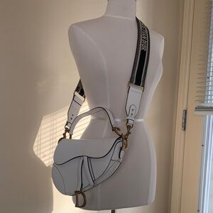 White Saddle Bag BRAND NEW